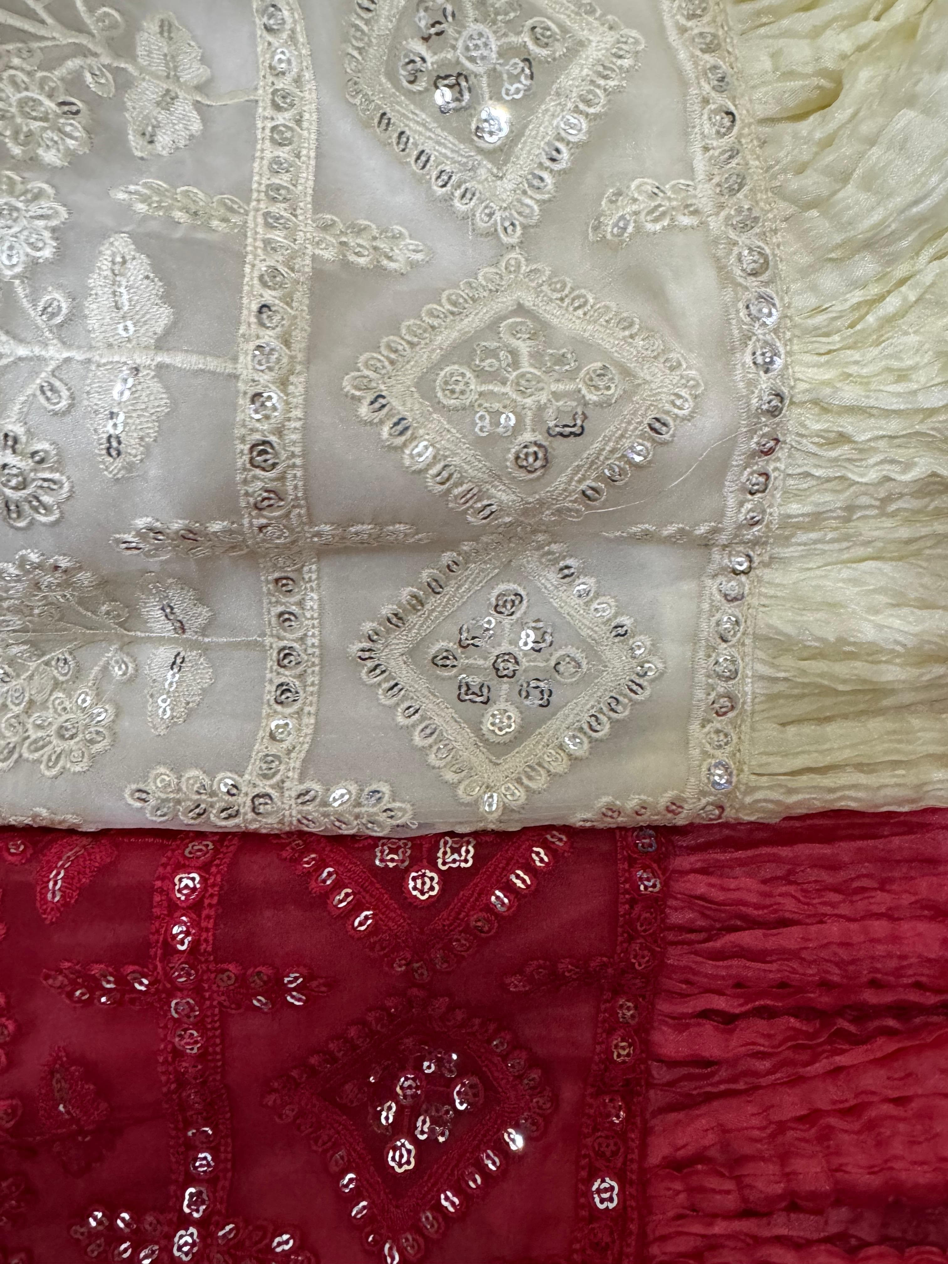Embellished Sequin Organza Frock – Eid Festive Collection