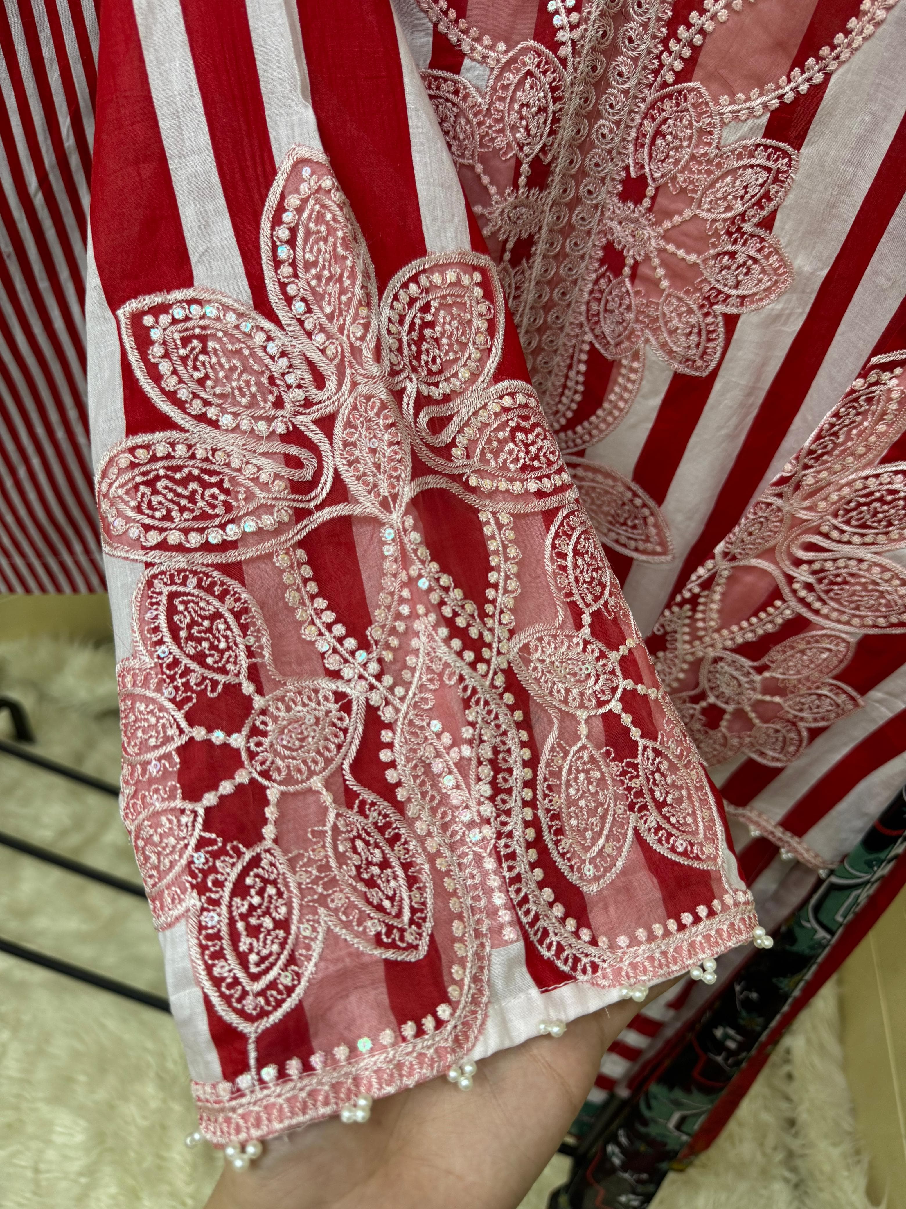 Luxury Digital Printed Lawn 3PC Suit – Embroidered Shirt | Chiffon Dupatta | Rready to Wear